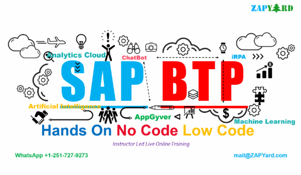 SAP BTP - Hands On No Code Low Code Training