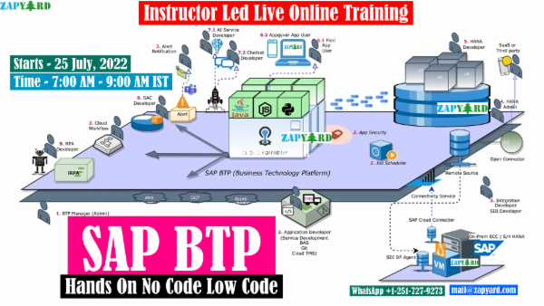 SAP Business Technology Platform - No Code Low Code