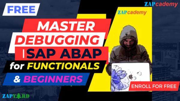 Master Debugging SAP ABAP for Functionals & Beginners
